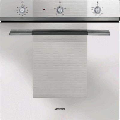 Smeg Linea SF102GVB 60cm Gas Fan Oven with Electric Grill in White Smeg Linea SF102GVB 60cm Gas Fan Oven with Electric Grill in White